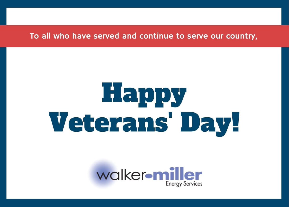 EnergyBillSave's tweet image. THANK YOU to all who have served and contine to serve our country with bravery, valor, and dedication. 

#WMES #VeteransDay￼ #ThankYou