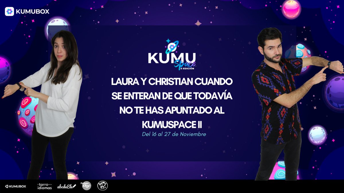 KumuboxOficial's tweet image. 🪐¿Aún no te has apuntado al KumuSpace II? ¡Te estamos esperando!🚀

Pincha aquí y regístrate GRATIS
👇👇
mtr.cool/zboloreipe