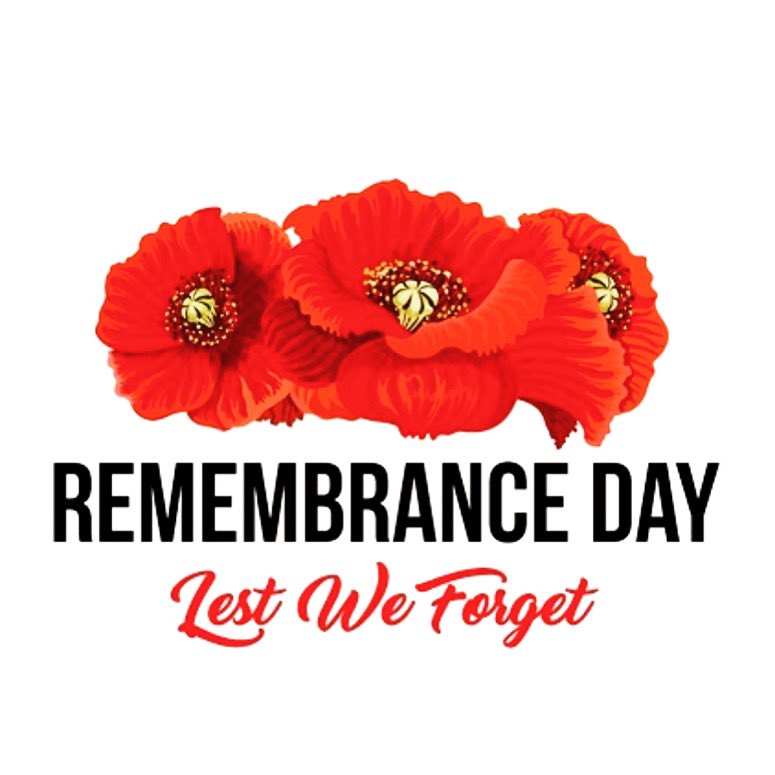 Thank you to all our Veterans who sacrificed for our freedom! #lestweforget🌺