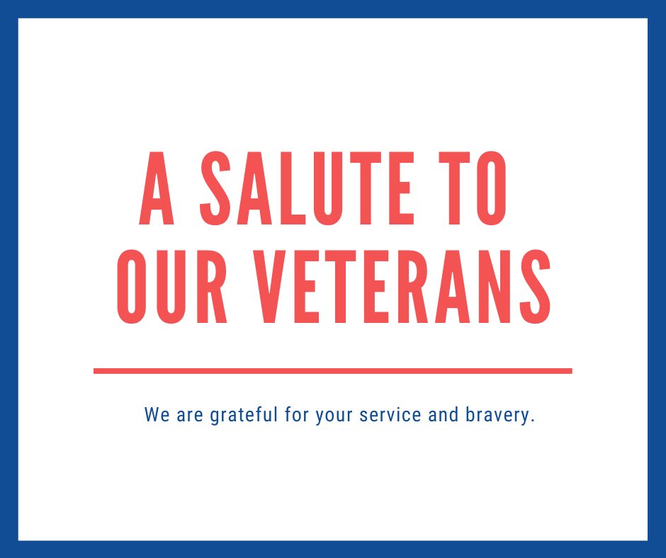 Take time to thank a veteran today. 🇺🇸 #VeteransDay #ThankAVeteran