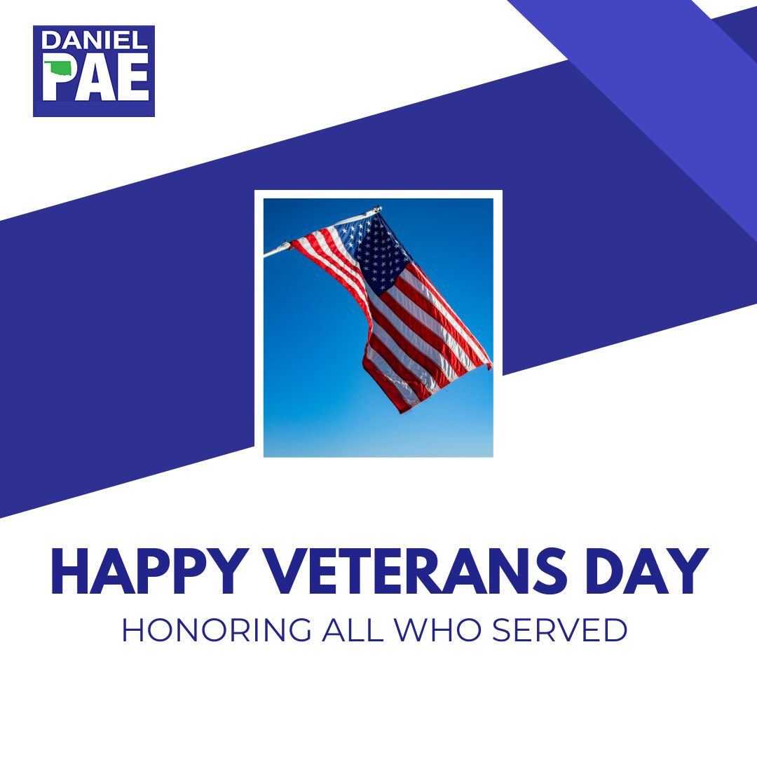 Honoring those who served and sacrificed for our country. Thank you to our Veterans. 🇺🇸 

.
.
.
 #OKHD62 #PerseveringForLawton #RepDanielPae #Oklahoma #lawtonoklahoma #lawtonok