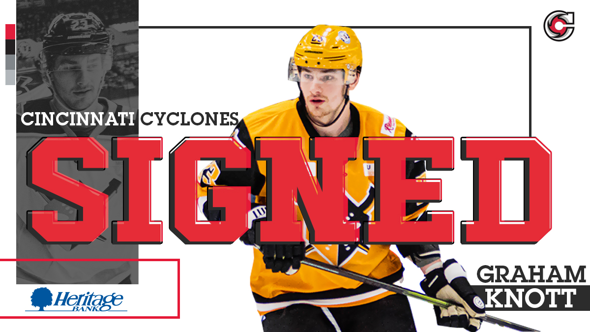 CincyCyclones's tweet photo. Coming in at 6'4", Graham Knott @grahamknott13 is adding quite a bit of size to the Cyclones locker room.
π: https://t.co/3QHwHdlJJP
#PlayerSigningWednesday | @HeritageBankKY https://t.co/NWIWlgWNoR