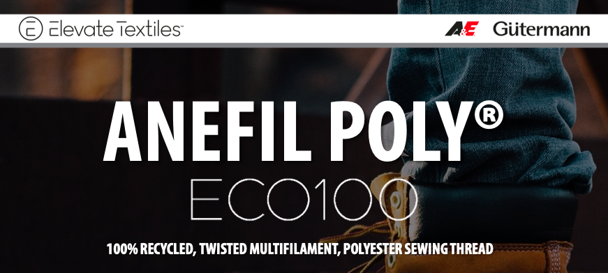 AmericanEfird's tweet photo. Anefil Poly® ECO100 allows for the flexibility to infuse an ecologically-friendly, premium sewing thread into a diverse assortment of non-apparel applications, from automotive components to high quality footwear.

https://t.co/wX6nXSGBYf

#sustainability #ECO100 #elevatetextiles https://t.co/JaGjGTVeQf