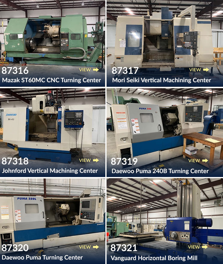 PearlEquipment's tweet photo. Georgia Machine and Turning Liquidation Auction underway now through Thursday morning! 

https://t.co/NAkiyJm8je https://t.co/aUNNS3BXJO