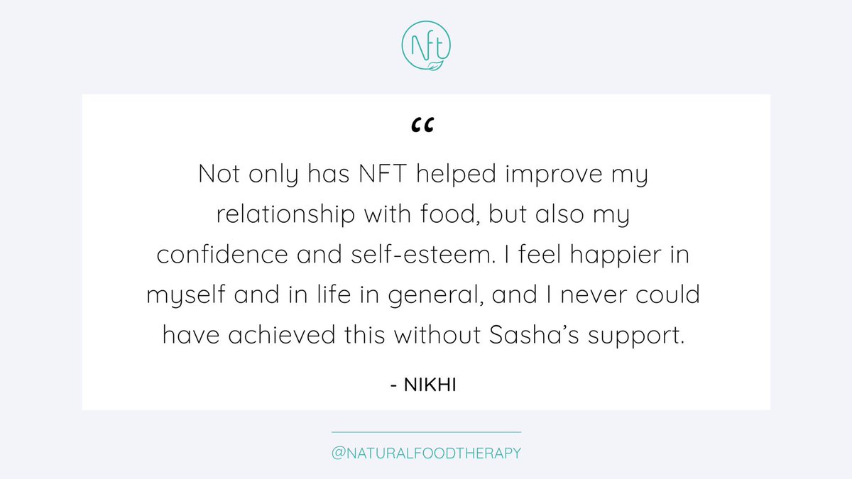 If you feel inspired to heal your relationship with food, we still have limited spaces available for The Transform Programme. Make peace with food by applying today.
naturalfoodtherapy.co.uk/transformprogr…

#naturalfood #transformyourhealth #relationshipwithfood