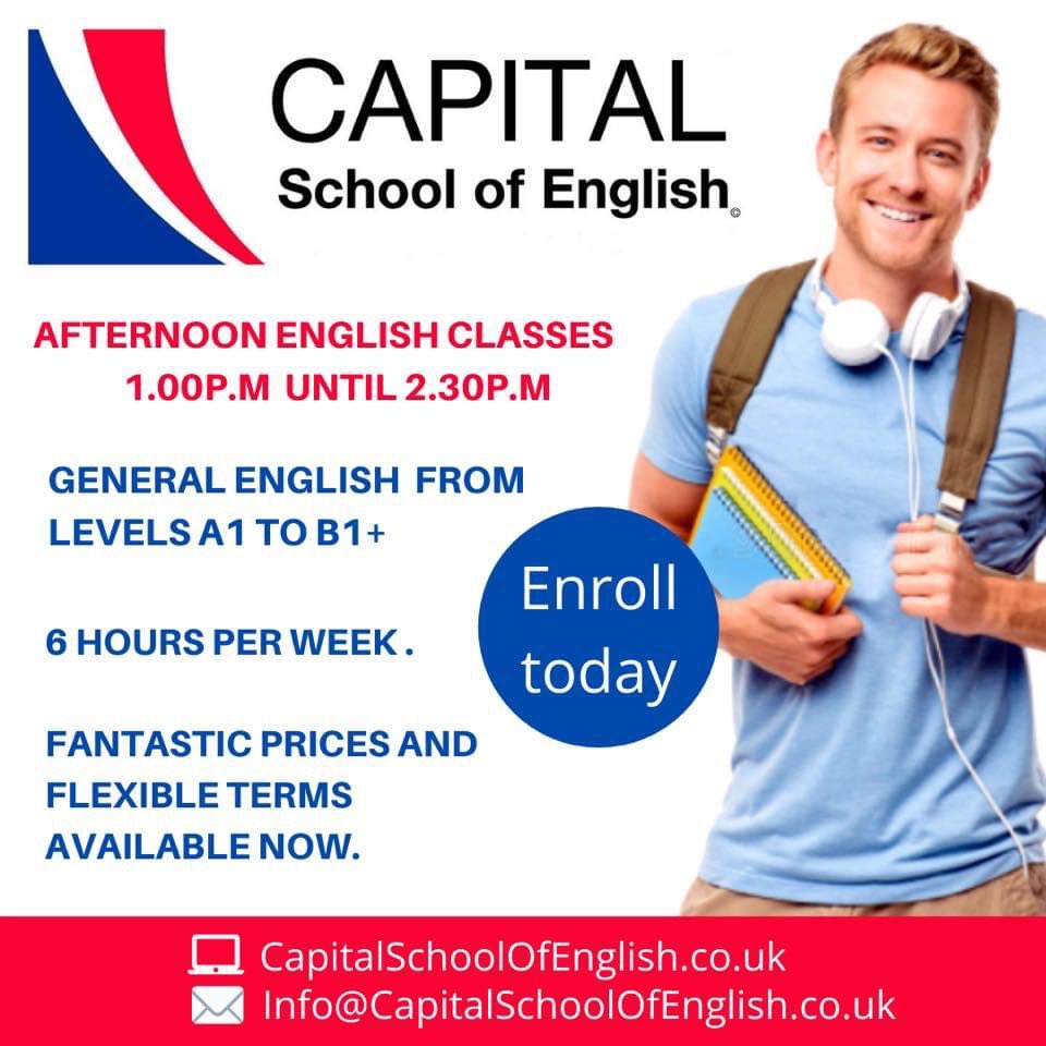 So this week we reopened our doors again after the  the lockdown here in Wales. It was great to welcome some new faces to #Cardiff . 

Visit our website for further  information : 
📧 : info@capitalschoolofenglish.co.uk  
🌍:  capitalschoolofenglish.co.uk