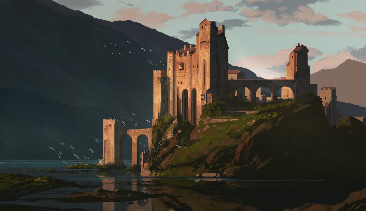 raphaellacoste's tweet photo. Hi there ! Here are some concept Arts I did for AC:Valhalla back in 2017, there were before the game was not even existing :) I am so proud of the team and the fact that the game looks almost like our concept arts at the end ! https://t.co/pbYawTTDAq