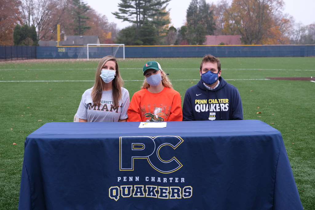 PCAquatics's tweet photo. Congratulations to @pcaquatics senior Camille Weiss on signing her NLI to the University of Miami. #gocharter #smaces https://t.co/U9u7b6qCW3