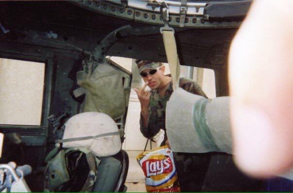 This bag of Lay’s chips was the real MVP. When you’re on a diet of 3 MRE’s/day for 63 days straight...these chips just hit different! Thank you for your service!