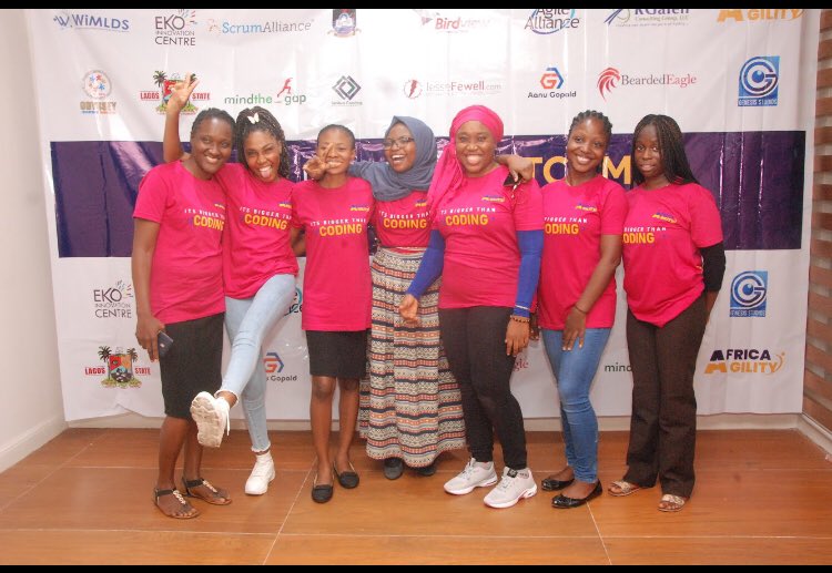 africa_agility's tweet photo. In addition to the skills in tech, they also had experts from around the world took them on an in-depth Scrum Masterclass, to buttress their knowledge of teamwork and collaboration.
#GITBootcamp #LagosEdition #ScrumAlliance #AfricaAgility #AanuGopald #BiggerThanCoding #Coding https://t.co/1dNrjsXzcd