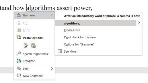 The sweet, sweet irony of algorithms asserting power.