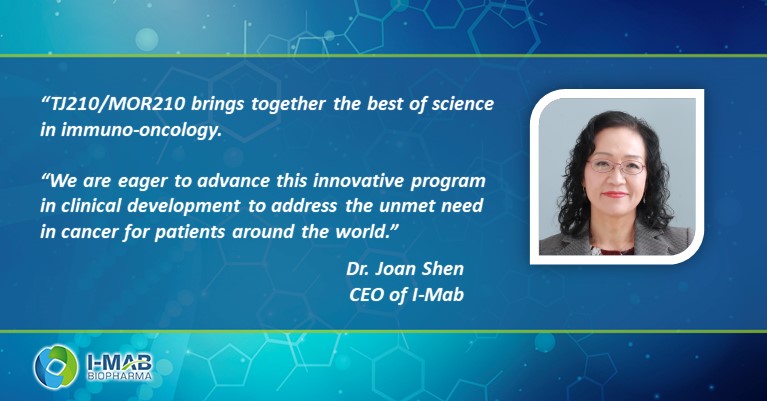 IMabBiopharma's tweet image. I-Mab announced preclinical data from studies of TJ210, an anti-C5aR monoclonal #antibody investigated in partnership with MorphoSys. The studies show that the unique binding to epitope on #C5aR is able to inhibit #tumor growth in mouse models: lnkd.in/g342rfE #SITC2020