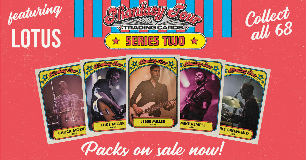 Lotus is featured in series two of <a href="/phantasycards/">Phantasy Tour Trading Cards</a> trading cards - grab yours now before they are gone! ptour.me/buy-lotus-cards