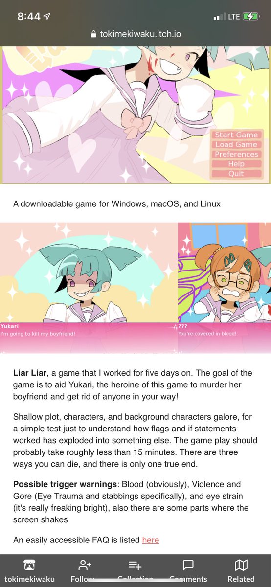 Robbie Kasurokka I Downloaded On The Tokimekiwaku Website I Would Make Sure To Read The Warnings Before U Play Also This Is A Ss From My Phone