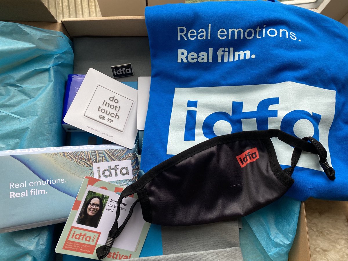 mediamote's tweet image. Thank you to ⁦@IDFAindustry⁩ for the goodie box - makes us ⁦@whickerawards⁩ feel like we are going to a real event! #surprise  #kittedout #readyforanything
