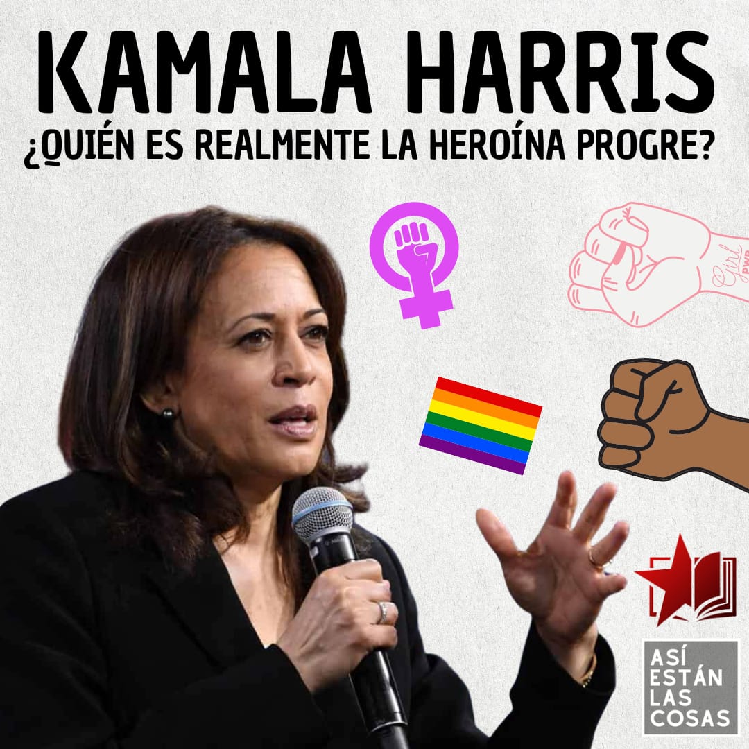 Kamala Harris, ¿quién es realmente la heroína progre? @asilascosas507 La alegría tiene que ver con Kamala Harris, su compañera de fórmula, pues ésta cumple dos requisitos básicos para ser “sujeto político” de la mal llamada izquierda: ser mujer y no blanca.