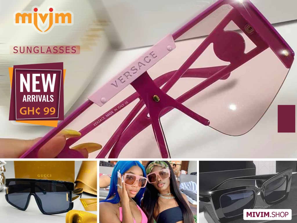 MivimShop's tweet photo. Find some of the greatest shades on our website. Visit https://t.co/tA2AzYwdSC

#MiviMShop #SleekLook #Fashion #Ghana #Shopping #GreatDeals #AmazingDuscounts https://t.co/cqRX9IYAFX