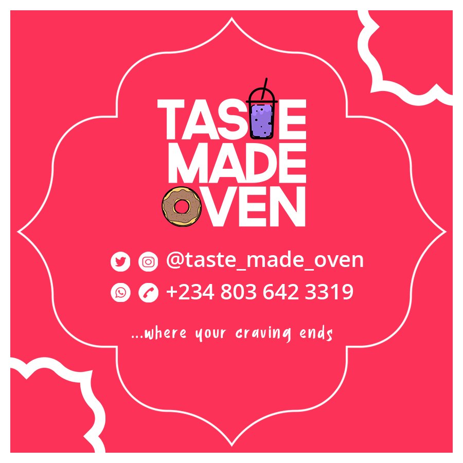 Taste_made_oven's tweet photo. Salamu alaikum, my name is Aisha Adamu Magaji I'm a chef and baker with brand new TASTE MADE OVEN located in Gombe. We specialise in food and catering services at very affordable price😊 Call or Dm us for bookings and enquiries, Thank you.

kindly retweet my hustle 🙏❤️ https://t.co/PhkzWMhhTj
