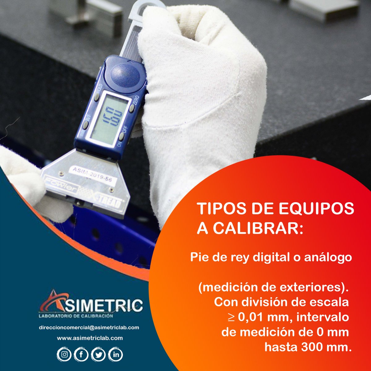 AsimetricDe's tweet photo. 🔸Conoce nuestro primer tipo de equipo a calibrar y sus condiciones, Asimetric tu mejor aliado 👨‍🔬✔️
https://t.co/0M59ZguJb0

#calibración #escala #medición #exteriores #piederey https://t.co/jIo4nESCJw
