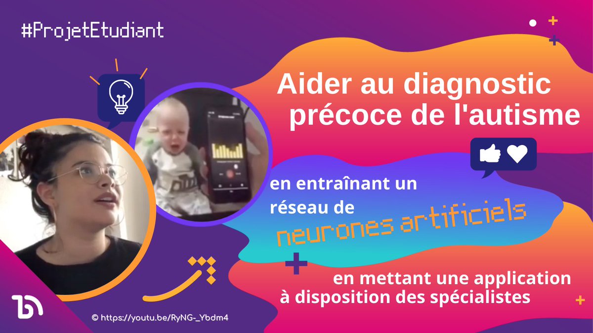 talentsdunum's tweet photo. [#ProjetEtudiant] S’orienter vers le #numérique c'est 👍 mais ça sert à quoi concrètement ? Nous sommes allés chercher des ex de projets ds les formations mbres de #talentsdunum Focus sur l’équipe #ASDLearn qui s’était donné pr mission d'aider à détecter précocement l’autisme 1/5 https://t.co/m4itRMZE2M