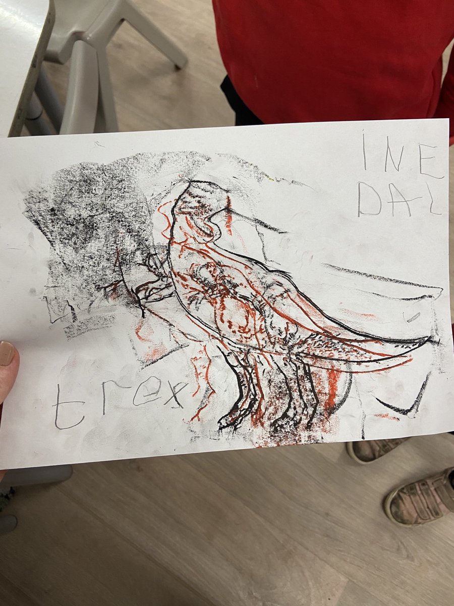 stockbridge_ps's tweet photo. A day of dinosaurs in P1 🦖🦕 #infantdepartment #earlywriting #welovedinosaurs https://t.co/uFCvmW3Jvm