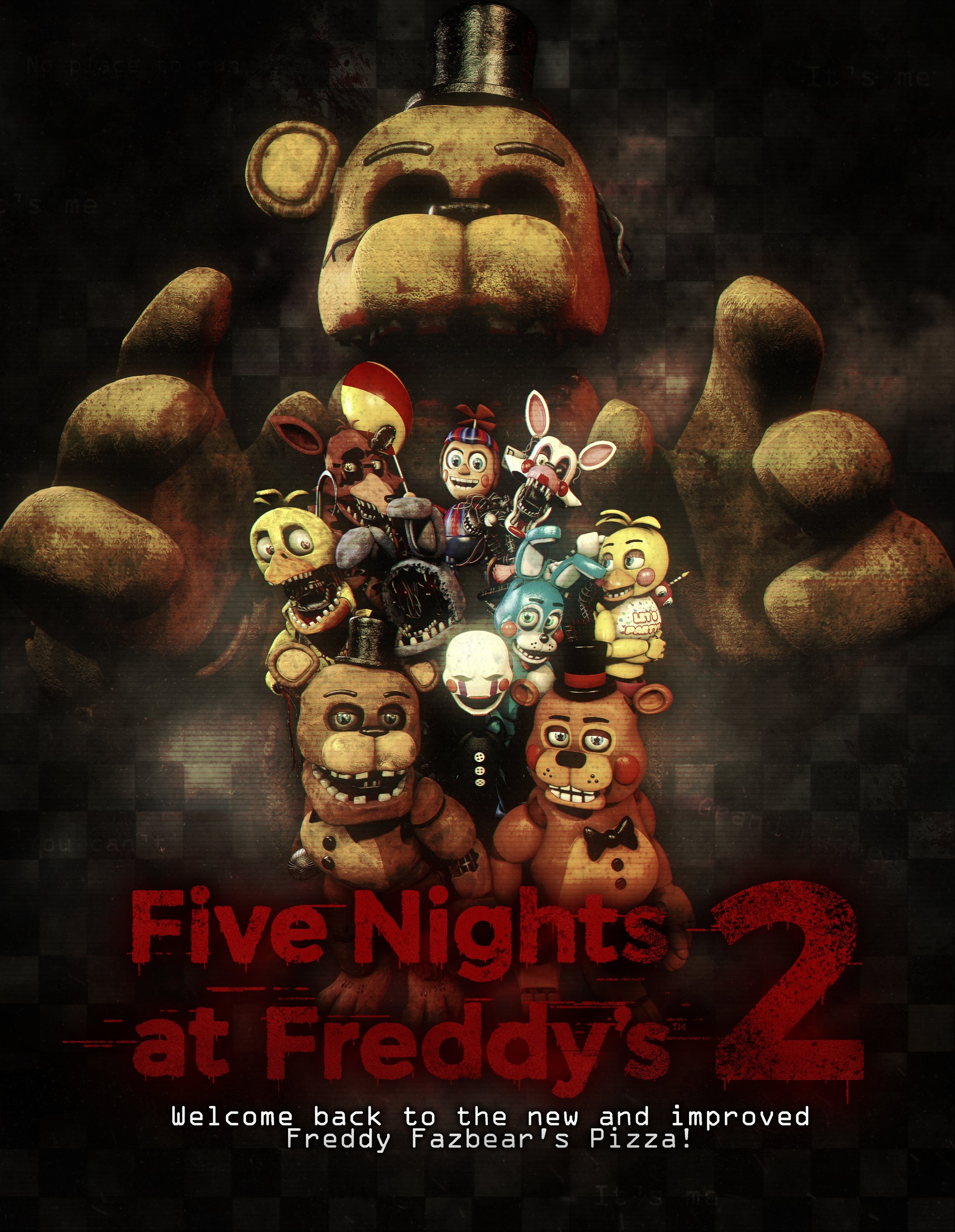 FNAF 2 Movie Poster (Prototype Not Finished Yet) : r