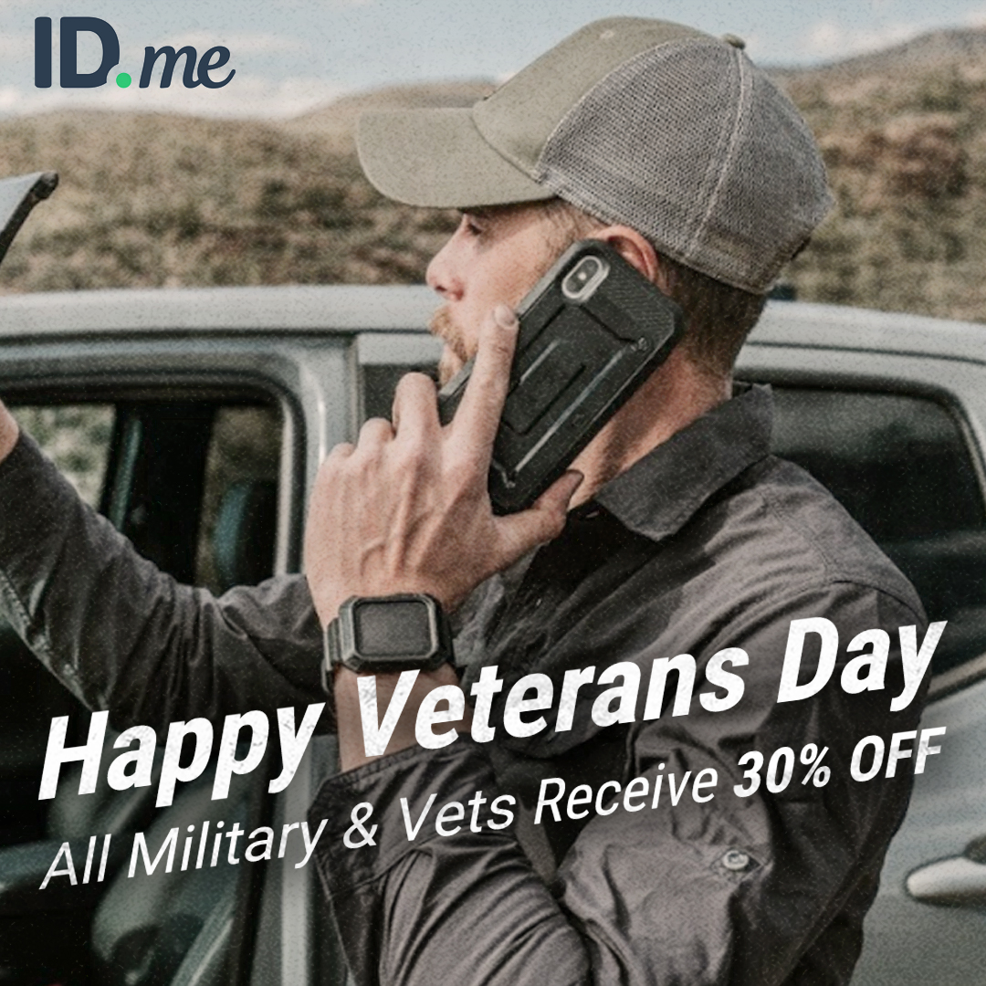 supcase_atl's tweet image. Happy #VeteransDay To help make things a little easier on our heroes we're giving military and vets in the US and Canada 𝟑𝟎% 𝐎𝐅𝐅 today!⁣ 

First responders and nurses still get the standard 25% OFF 💪 Verify now at SUPCASE.com #military #discount #remembranceday