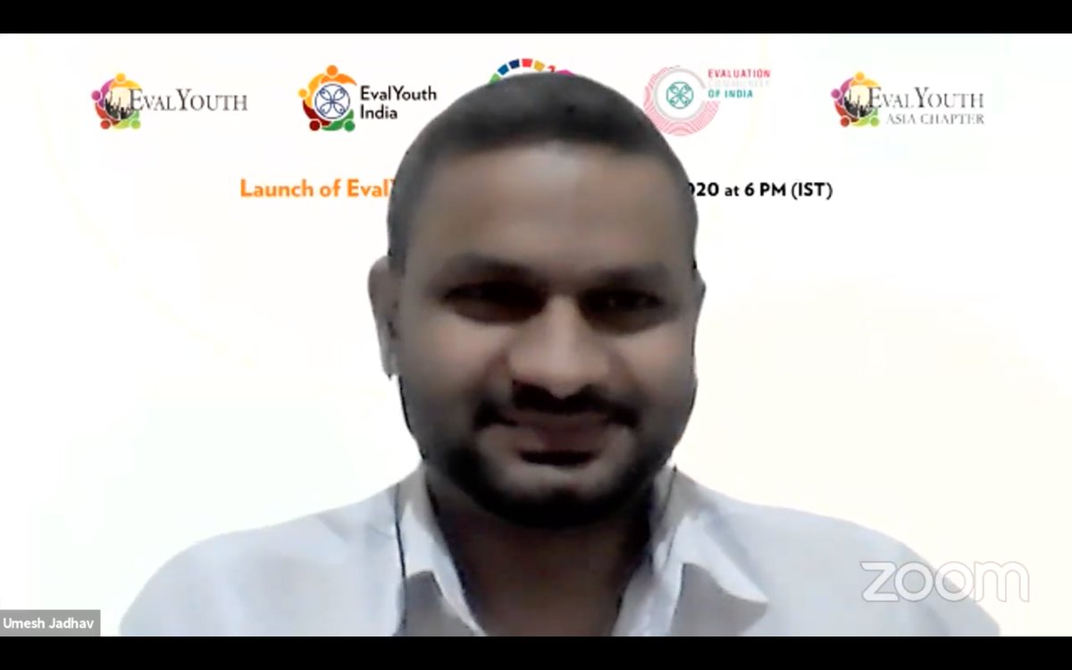 EvalYouth_India's tweet photo. "I see EvalYouth India as a caravan of young people and evaluators" - Umesh Jadhav (Co-leader, EvalYouth India)

#eval4action #evaluation #evaluators #evalyouth #dataevaluation #evaluationboard https://t.co/FsEvvPi3O5