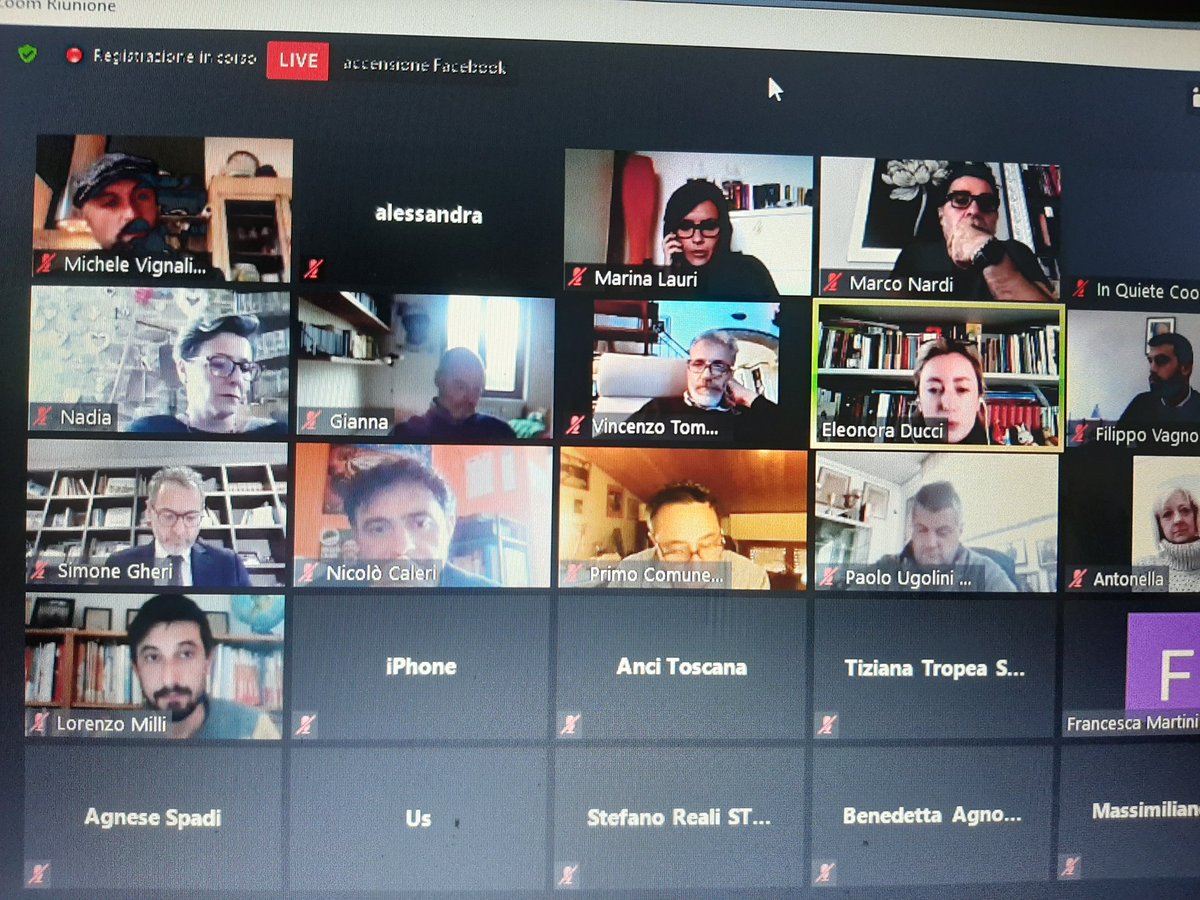 #Toscana
#turismo 
#food
La sindaca di Talla <a href="/eleducci/">Eleonora Ducci</a> apre i lavori del webinar sui prodotti del #Casentino con amministratori, accademici, produttori 
<a href="/MattBiff/">Matteo Biffoni</a> <a href="/simonegheri/">simone gheri</a> <a href="/regionetoscana/">Regione Toscana</a> <a href="/georgofili/">Accademia Georgofili</a>