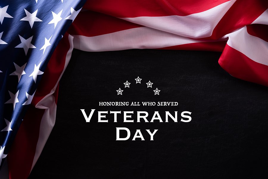Today we honor all our servicemen and servicewomen for making the ultimate sacrifice. We appreciate you and your service. Happy Veterans Day. 🇺🇸