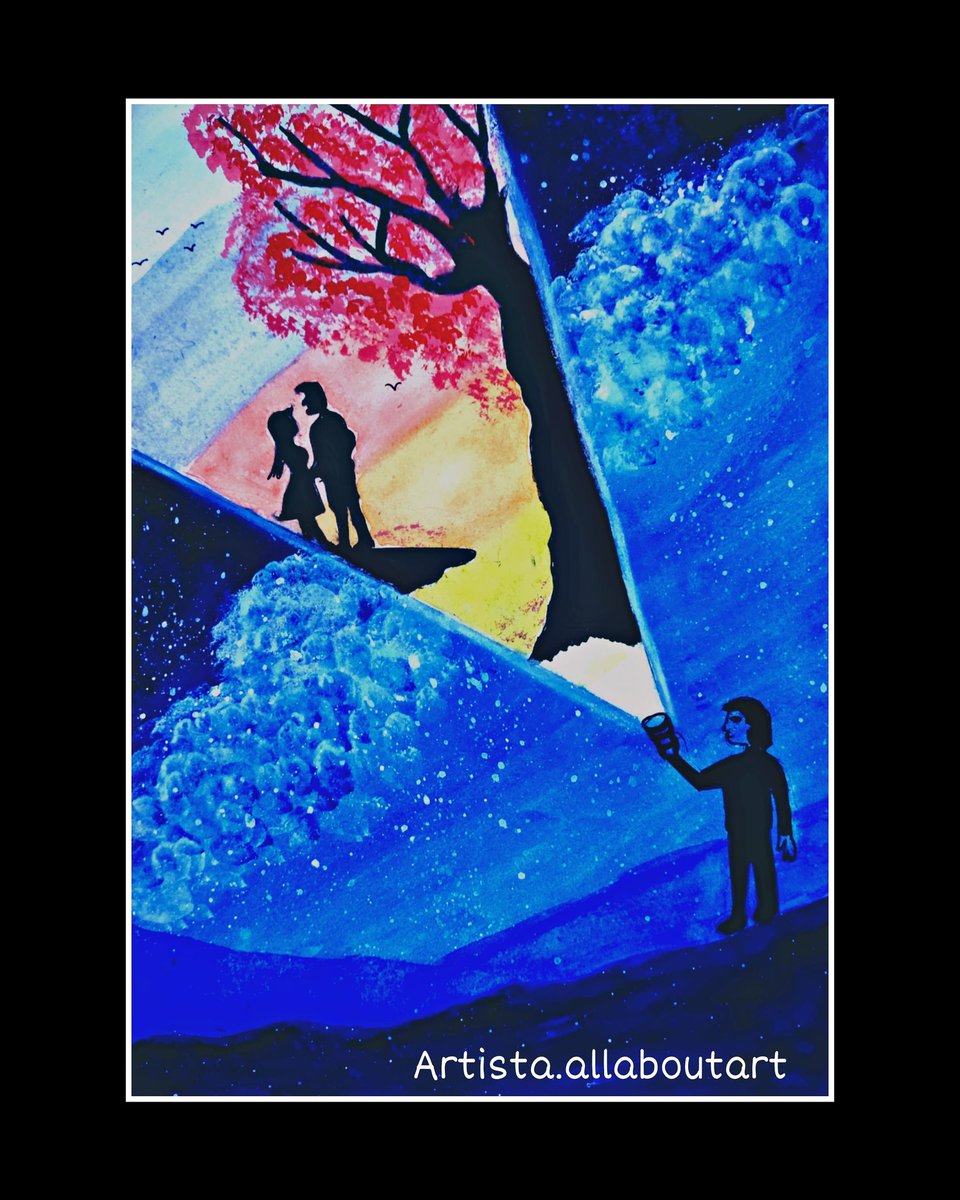 "Some memories never fade away. The memories with her that were sealed inside my heart are what keep me going to live this miserable life of mine".
.
.

#watercolorpainting #watercolor #watercolourflorals #watercolourart #paintings #paintingartgallery #paintingworld