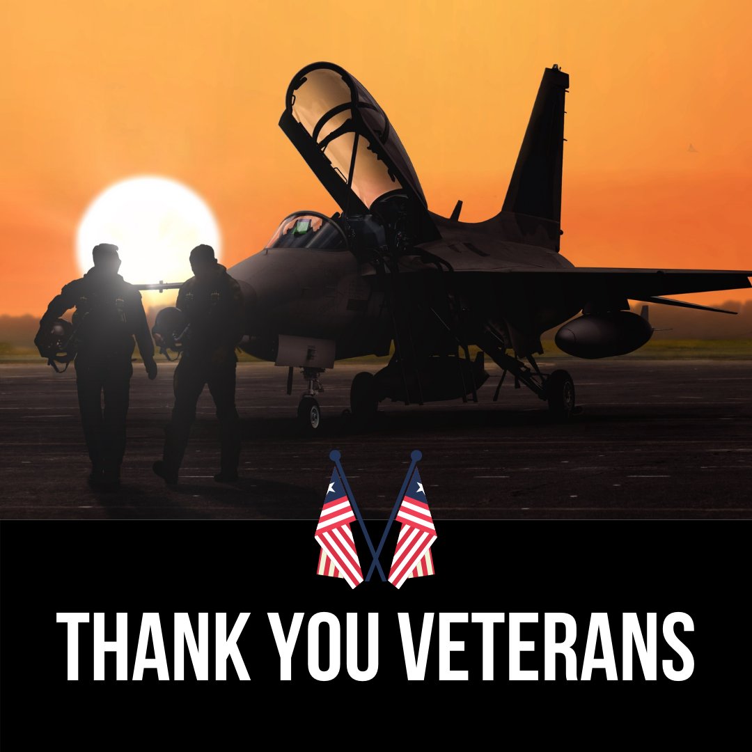 LinearAir's tweet photo. "Without heroes, we are all plain people, and don't know how far we can go." -- Bernard Malamud

Thank you to our veterans, for reminding us on a daily basis, how far we can go.
#heroes #usairforce #airforce #navy #military #army #nationalguard #marines #veterans #veteransday https://t.co/XUygfDI9L8