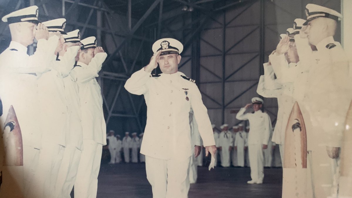 Thank you all those who have served our country. Remembering my grandfather today, James Burton, retired Navy pilot who served in 3 wars including WWII. You are all heroes.