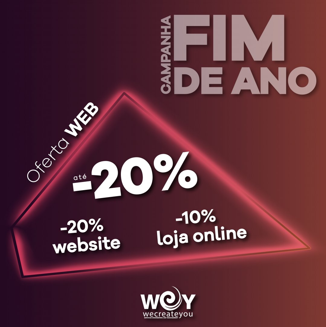 geralwcy's tweet photo. 🚀 CAMPANHA FIM DE ANO 🚀
⠀⠀⠀⠀⠀⠀⠀⠀⠀⠀⠀⠀⠀⠀⠀⠀⠀
Agarre já o seu desconto em https://t.co/wYEOHxvc4b
.
#wcy #wecreateyou #wecreatewithyou #campanhafimdeano #descontos #website #lojaonline #planodecomunicação #desenvolvimentoweb #design #comunicação #imagem https://t.co/pSpSFuPmwt