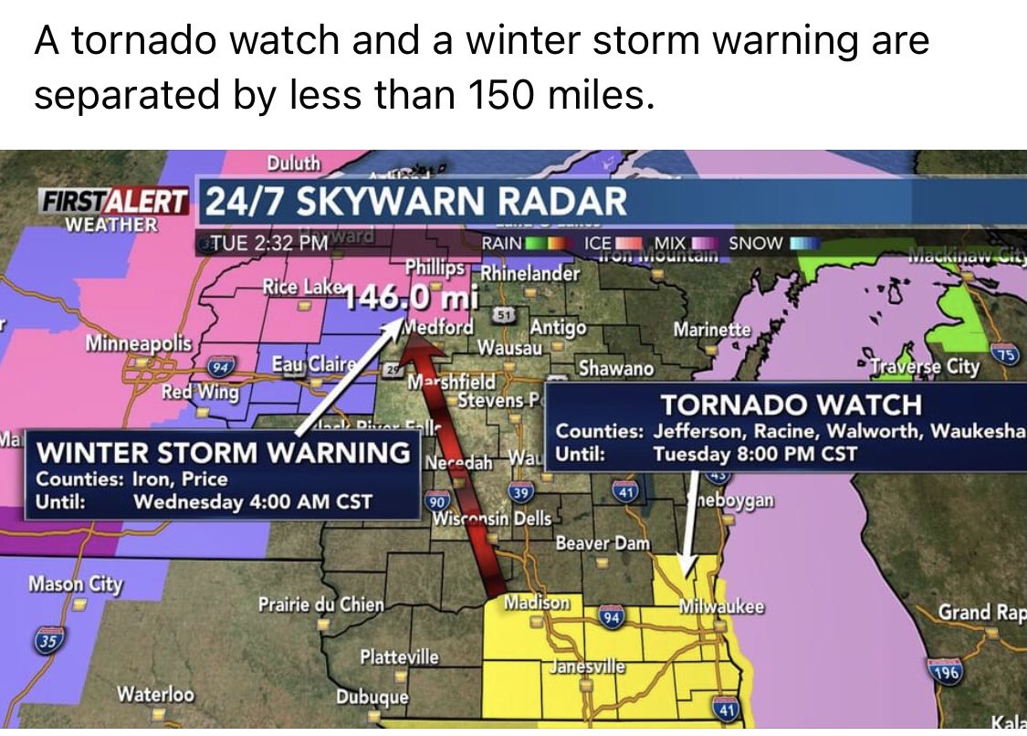 WiHuntress's tweet photo. Wisconsin weather for ya https://t.co/3nuvUbYtlR
