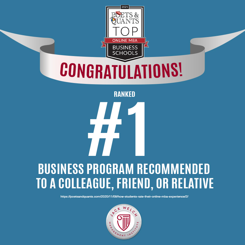 CEOpapers's tweet photo. JackWelchMBA: THIS JUST IN…. JWMI is #1 in most recommended program to friends and family by students. 

https://t.co/bNWWIz9ey6 https://t.co/zOXo5el6Js