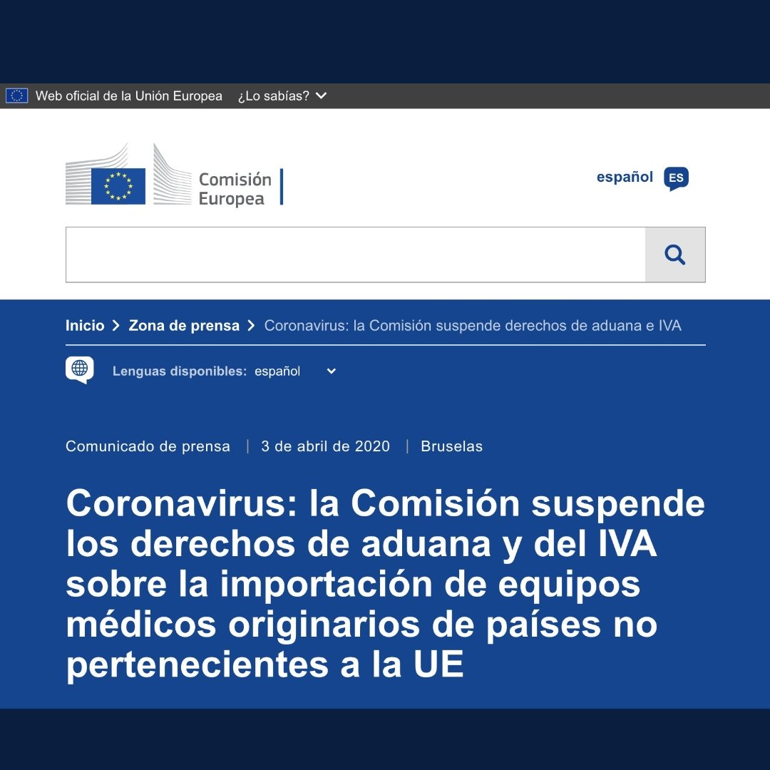 Moir66323206's tweet photo. @PSOE @mjmonteroc "Hemos esperado a la contestación de la UE"

Pues la UE os lo dejó clarísimo el 3 de abril

Web oficial de la Comisión Europea 

Hace 7 meses

Y votasteis en contra 2 veces en este periodo de tiempo 

Necesitabais hacer caja a costa de nuestra salud

SINVERGÜENZAS https://t.co/1DfoFV7qlR