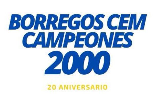 Nos sumamos a la celebración del 20 aniversario del campeonato BorregosCem 2000, sin duda una gran inspiración.  Felicidades a todos los coaches y jugadores !! #BorregosCemcampeones2000