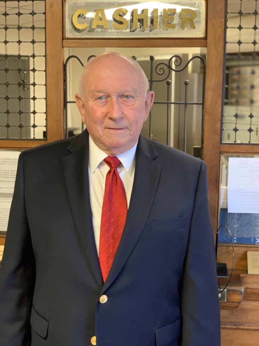 On this Veteran’s Day we honor our own Mr. Fred Jones, retired CEO and current board member. Served in the US Navy!  Thank you for your service Mr. Jones! #banklocal #VeteransDay2020