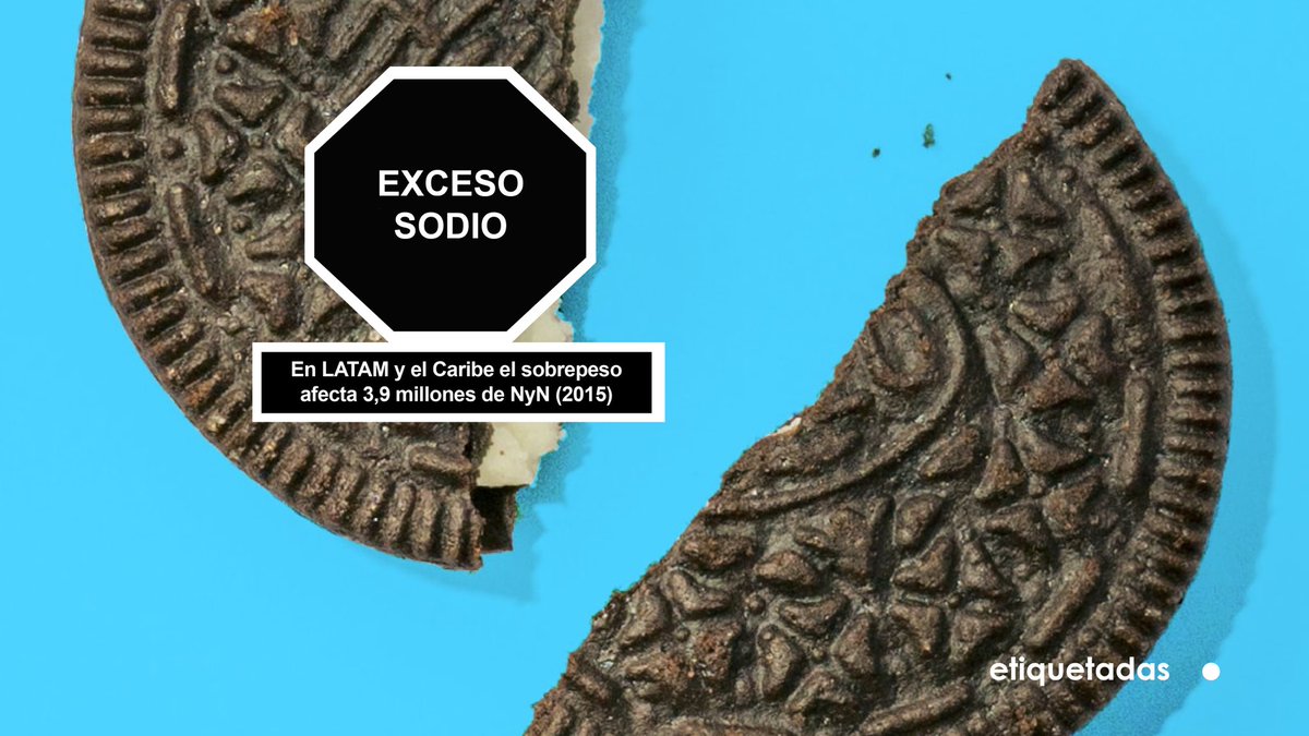 activarlab's tweet photo. En LATAM y el Caribe el sobrepeso afecta a 3,9 millones de niñas y niños (2015)  #etiquetadas 
#LeyDeEtiquetadoYA 
#EtiquetadoYA https://t.co/0Ag2QsY8Ui
