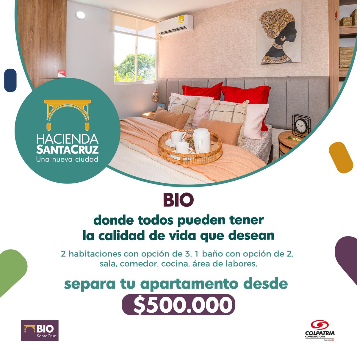 nuevodiaibague's tweet photo. #Información | BIO con excelentes zonas comunes para que construir juntos grandiosos momentos en familia. Ve a Hacienda Santa Cruz - Ibagué y conoce este proyecto, aplica SUBSIDIO. Visítalos en la Avenida Aeropuerto Perales con calle 114. #HSC #IbaguéHSC #ConstructoraColpatria https://t.co/rjX5FRclnA