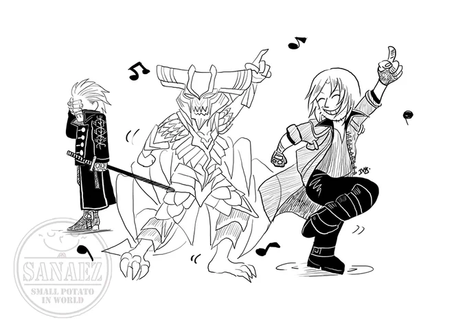 Dance and dance, brother!
#DevilMayCry5SpecialEdition  #DMC5SE  #DMC5 #DevilMayCry  #Dante #Vergil #Deviltrigger 