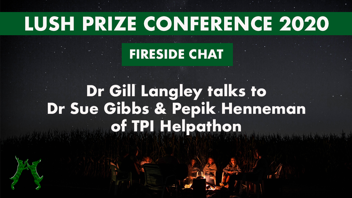 Lush_Prize's tweet photo. Lush Prize 2020 Conference: Sue Gibbs & Pepik Henneman of Helpathon are now discussing their unique approach to working with scientists to replace animal use in their research https://t.co/UfLNEKRsfs