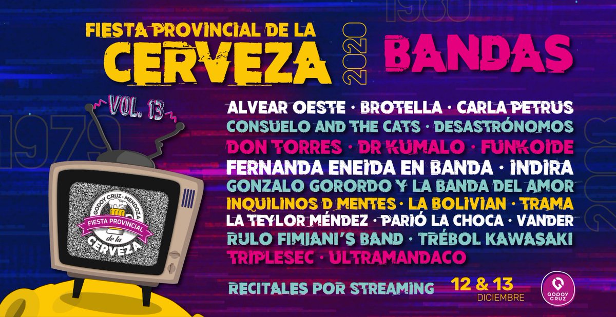 FiestaCervezaGC's tweet photo. ¡Más de 20 bandas locales son parte de esta nueva edición de #FiestaCervezaGC! 🍻 #TradiciónQueNosUne Más info en la nota 👉 https://t.co/aNh9O90k3s https://t.co/5iwkSAJLtV