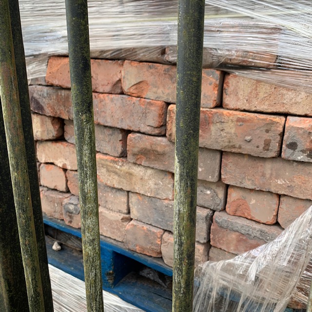 eareclamation's tweet photo. New Stock of Premium Reclaimed Red Facing Brick for Sale. A good heavy brick, perfect for outdoor projects,  but can also be used indoors. For more info contact us on 028 2564 8850. https://t.co/pTVURQMlr5