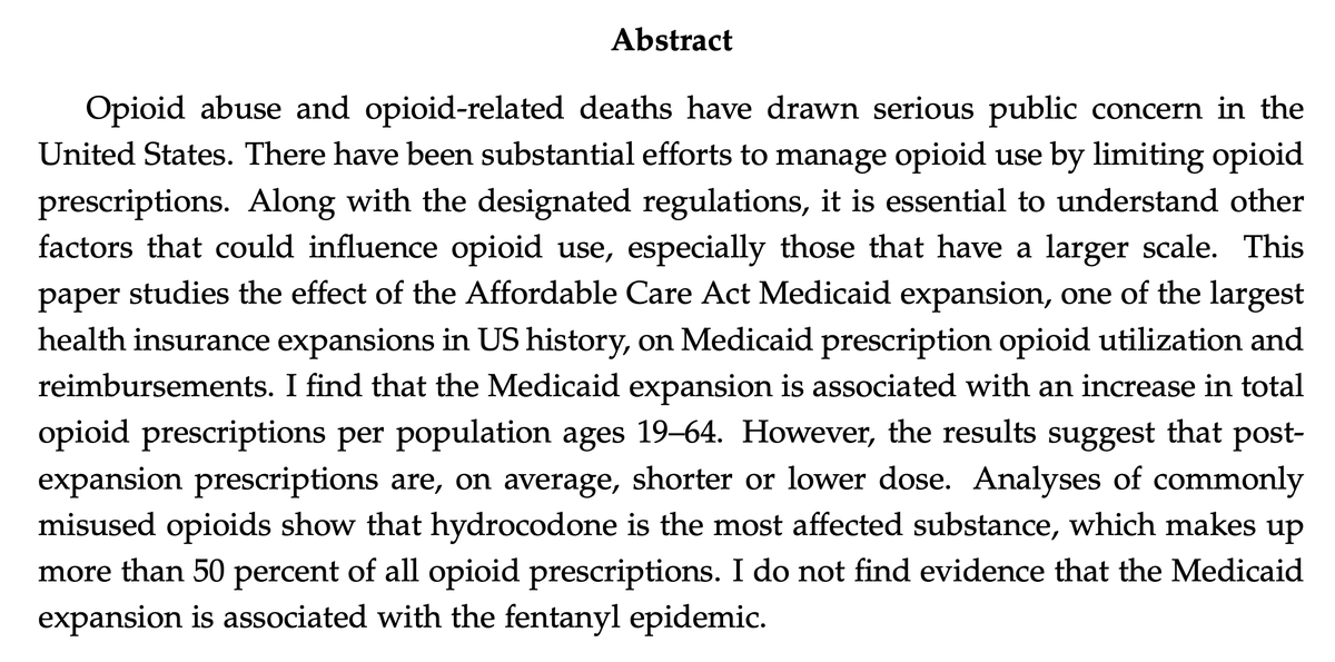 Anh LeJMP: "Effect of the ACA Medicaid Expansion on Prescription Opioid Utilization Patterns"Website:  https://www.anhhoangnhatle.com/ 