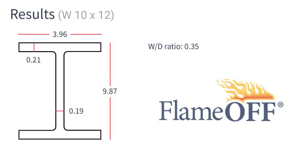 FlameOFFUS's tweet image. It is hard to determine how much product is needed for a project. This helpful #steel #coveragecalculator buff.ly/32xUQCy helps you estimate. Consider the dimensions of your steel before ordering intumescent paint. Always discuss decisions with your building official