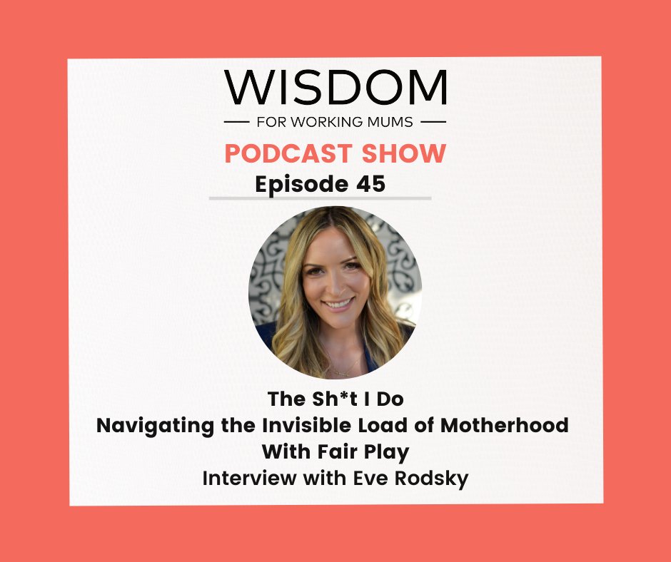 Struggling with the domestic load as a #workingmum ? If you find yourself as the #shefault parent in your home then this #podcast is for you. <a href="/eve_rodsky/">Eve Rodsky</a> shares how to share the mental load, rebalance your relationship &amp; transform your life! bit.ly/3eO5Ssc