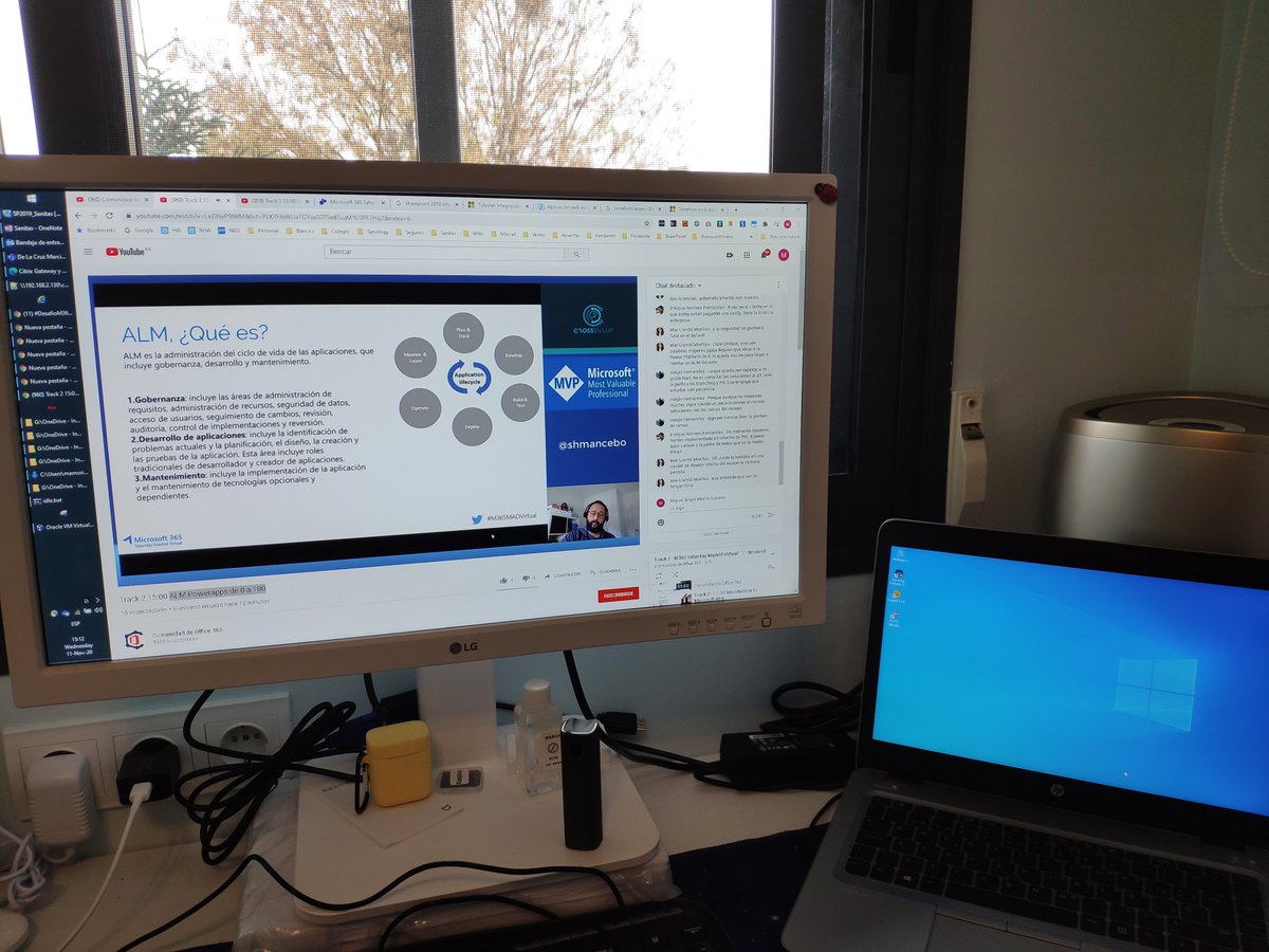 Minigiro's tweet photo. Disfrutando la charla ALM Powerapps de 0 a 100
de Sergio Hernández
@sps_madrid
 #M365MADVirtual #DesafioM365MADVirtual https://t.co/HdzZwhPMey