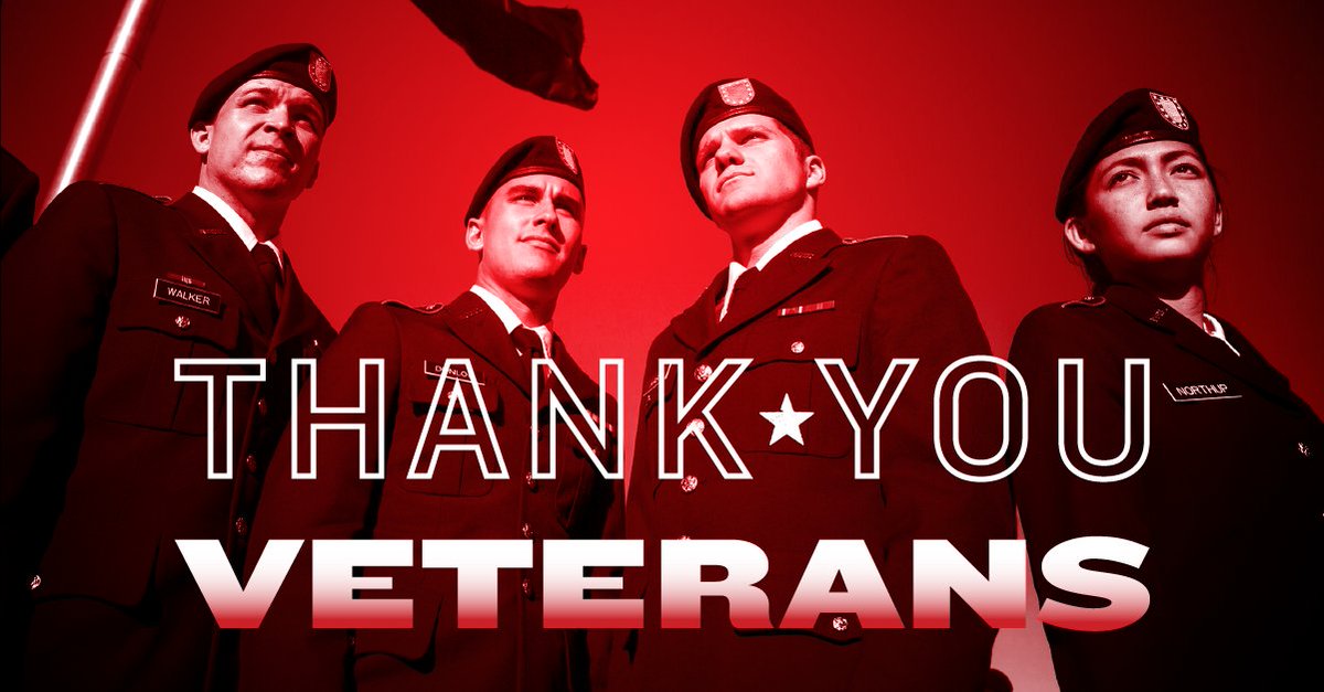 Today and every day, we honor all who have served and continue to serve our country. Thank you.

#VeteransDay